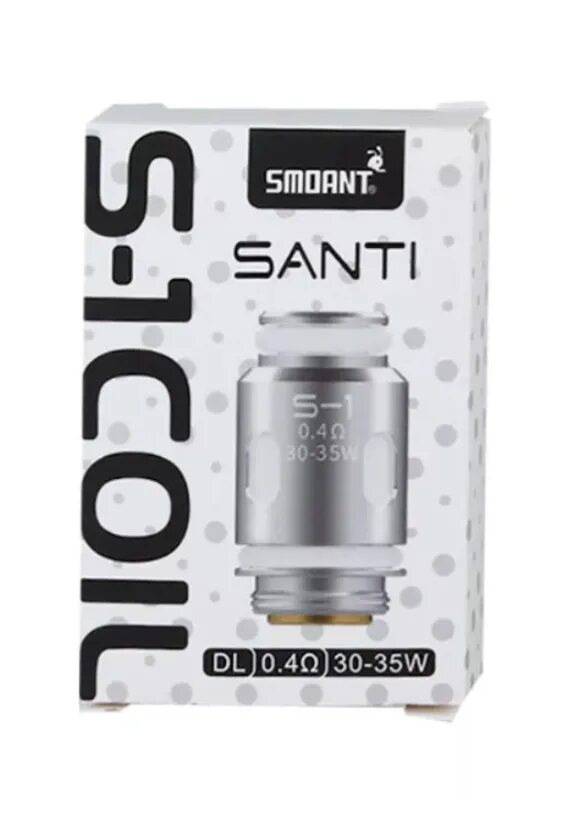 Испаритель smoant santi s-4 0. Испаритель smoant santi s4. 35 ом,30-35w) (3шт). Испаритель santi s1. 35ohm.