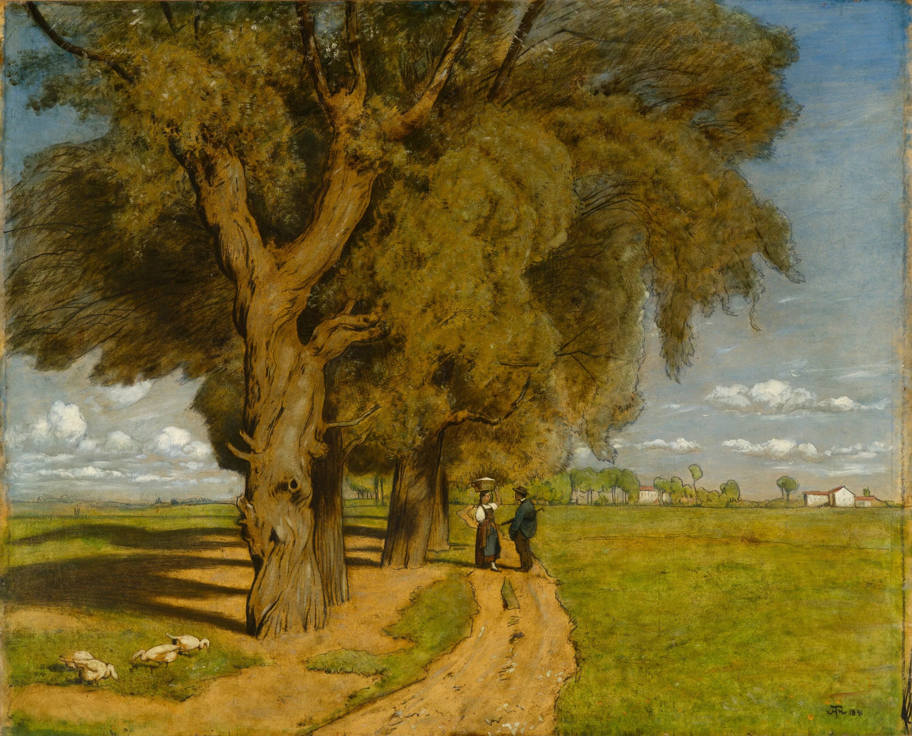 Картина тома. Hans Thoma. Ганс Тома (Hans Thoma). Hans Thoma 1839-1924. Ганс Тома художник картины.
