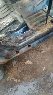Замена порогов днища
