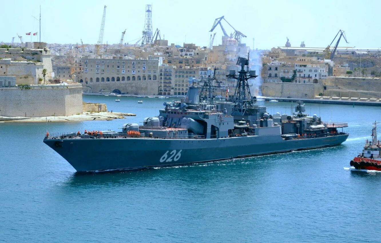 Большие противолодочные корабли проекта 1155