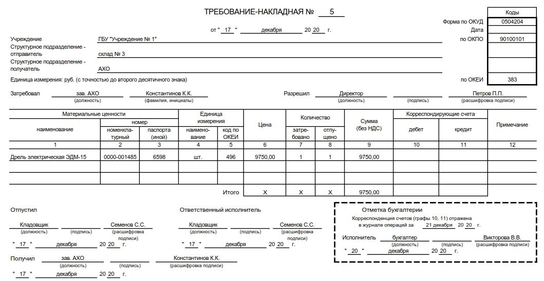 Требование на получение спирта в аптеке. Форма м 11 требование накладная образец заполнения. требование-накладная (типовая межотраслевая форма n м-11) (окуд 0315006). требование накладная окуд 0315006. форма по окуд 0315006 требование-накладная.