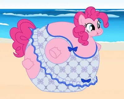 Balloonie Pinkie Pie At The Beach. 
