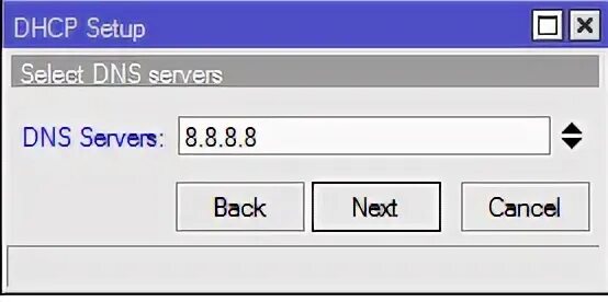 Could not resolve dns name mikrotik