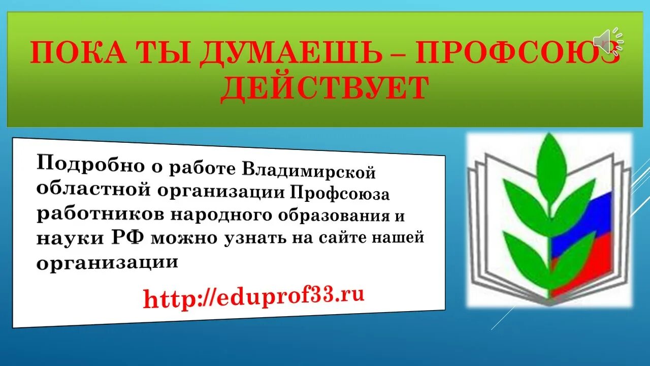 Программа профсоюзной организации
