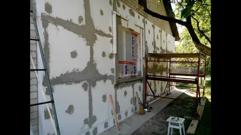Как правильно утеплить стену пенопластом