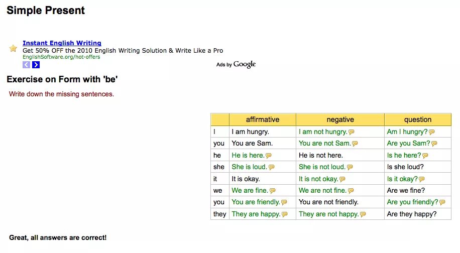 8 complete the questions. Complete the sentences таблица question. Present simple affirmative form ответы. Complete the Table таблица. Present simple negative forms exercise.