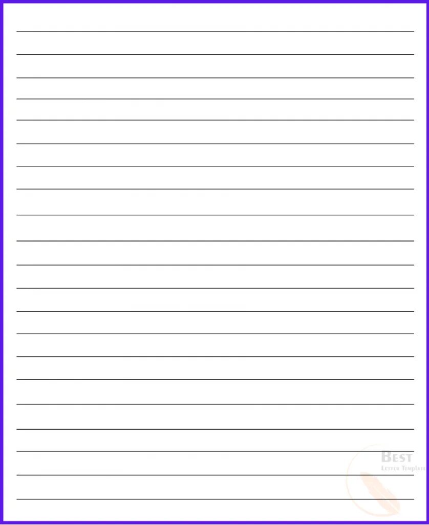 Writing lines
