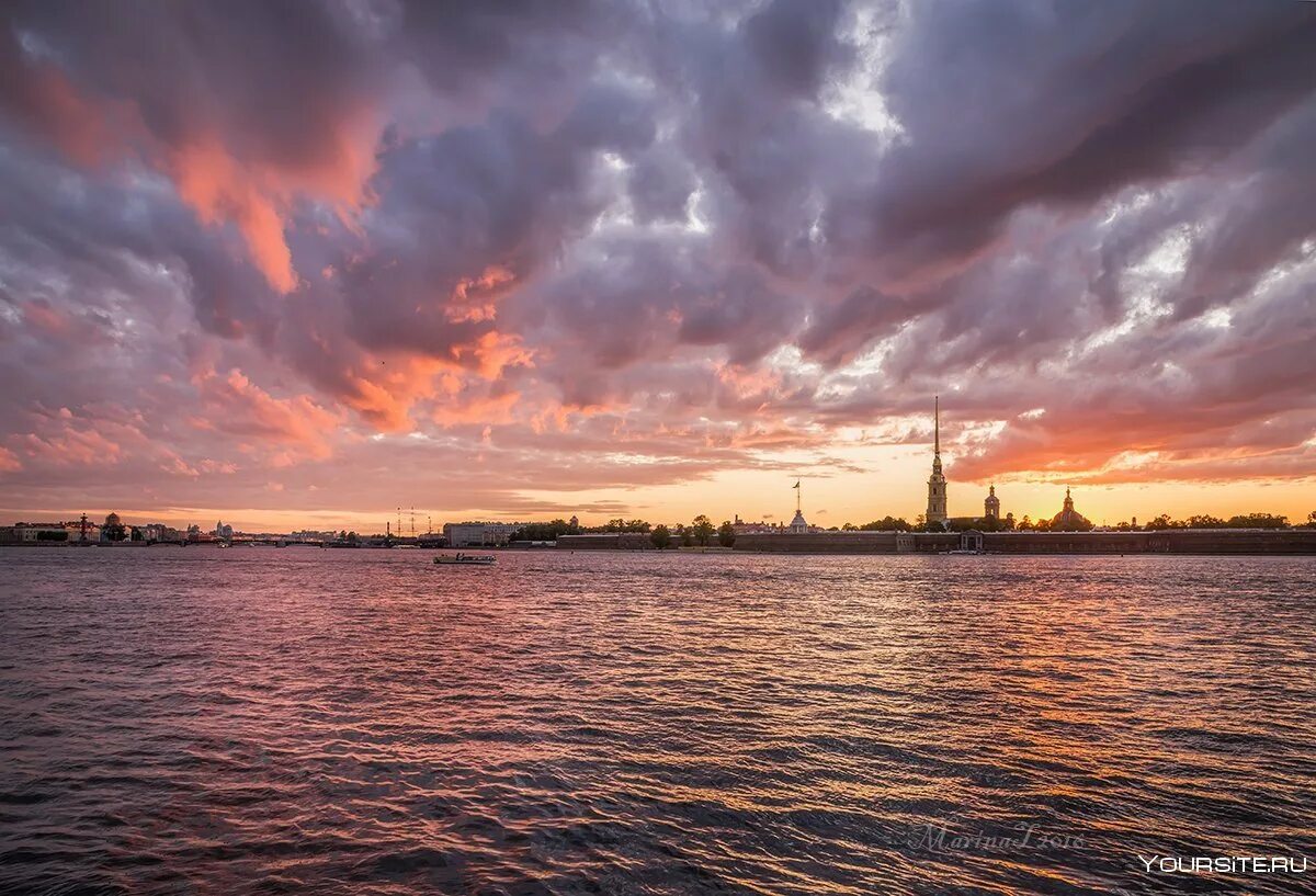 Рассвет в санкт петербурге