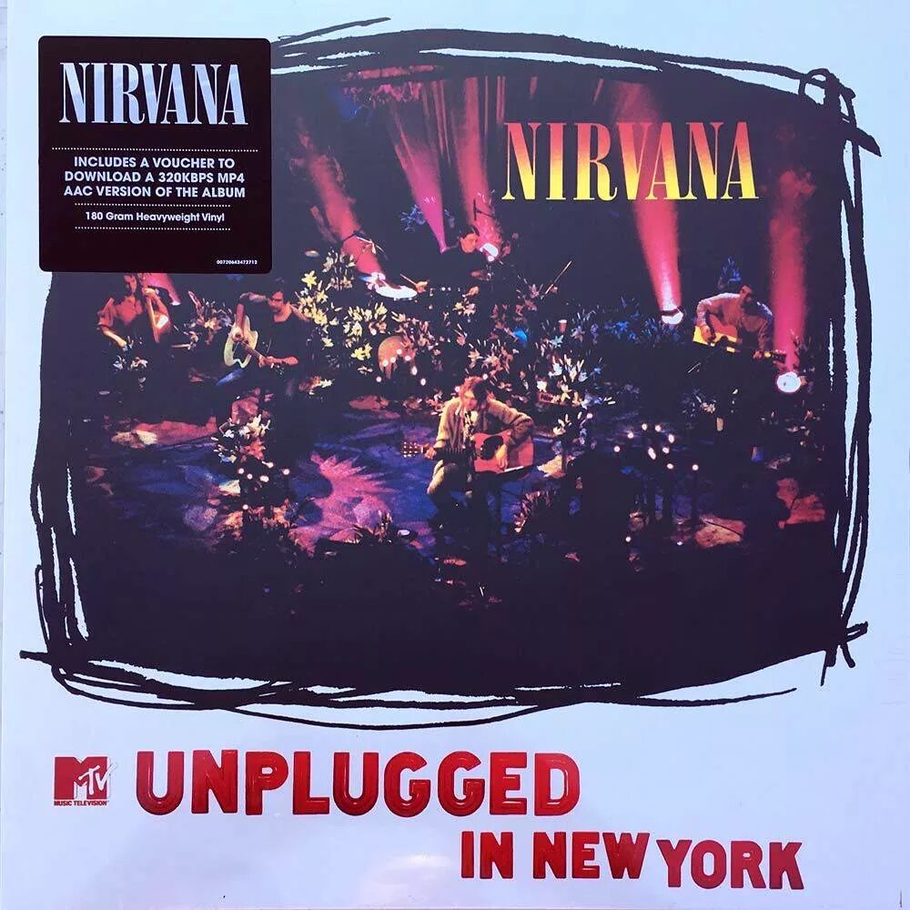 Nirvana unplugged in new. Nirvana Unplugged in New York 1994. MTV Unplugged Nirvana 1994. Nirvana MTV Unplugged in New York LP. Nirvana MTV Unplugged in New York обложка.