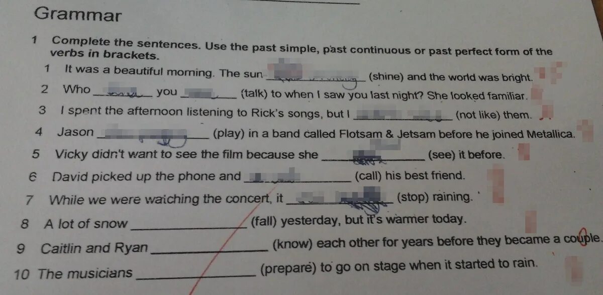 Complete the sentences with the correct form of the verbs. Complete the sentences with to be ответы. Underline the correct form of the verb. Fill in the correct form of the verb.