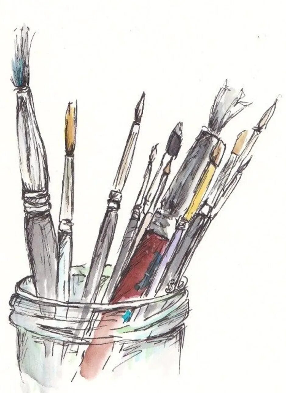 Pencils brushes. Кисточка для рисования с краской. Акварельные кисти. Акварельные Кисточки для рисования. Кисть карандашом.