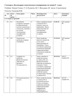 Ктп 9 класс химия габриелян