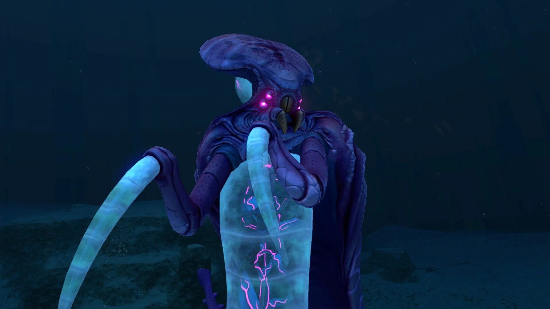 Subnautica void. Сабнатика левиафан жнец. сабнавтика левиафан призрачный. варпер subnautica.