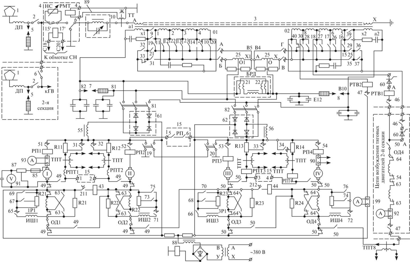 Силовая схема вл80с. Силовая схема электровоза вл80с. Схема силовых цепей электровоза вл80с. Цепи тяговых двигателей электровоза вл80с схема. Цепи электровоза вл80с