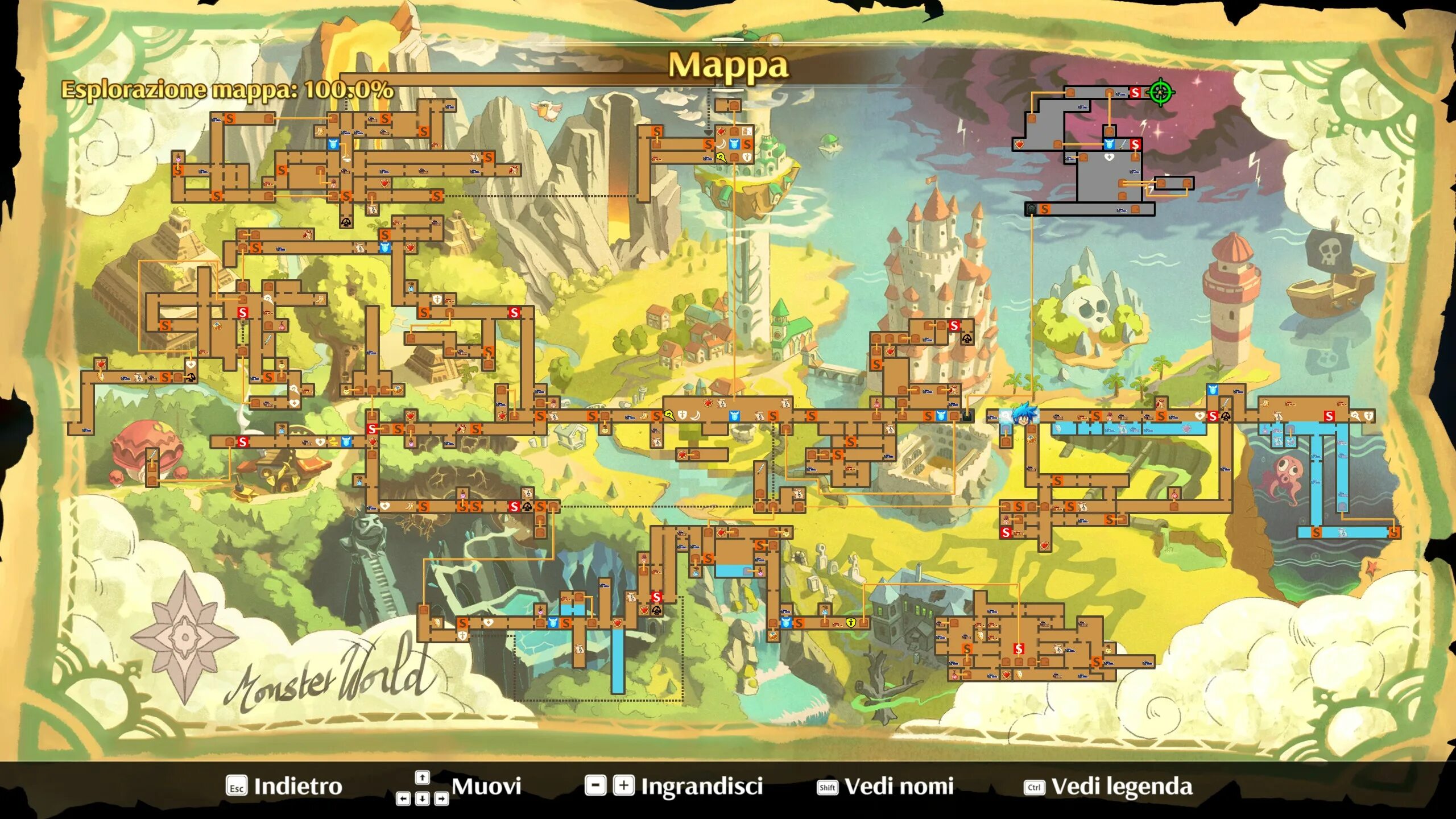 The map game. Monster boy and the cursed kingdom карта. monster boy and the cursed kingdom карта со всеми секретами. карта золотого королевства.