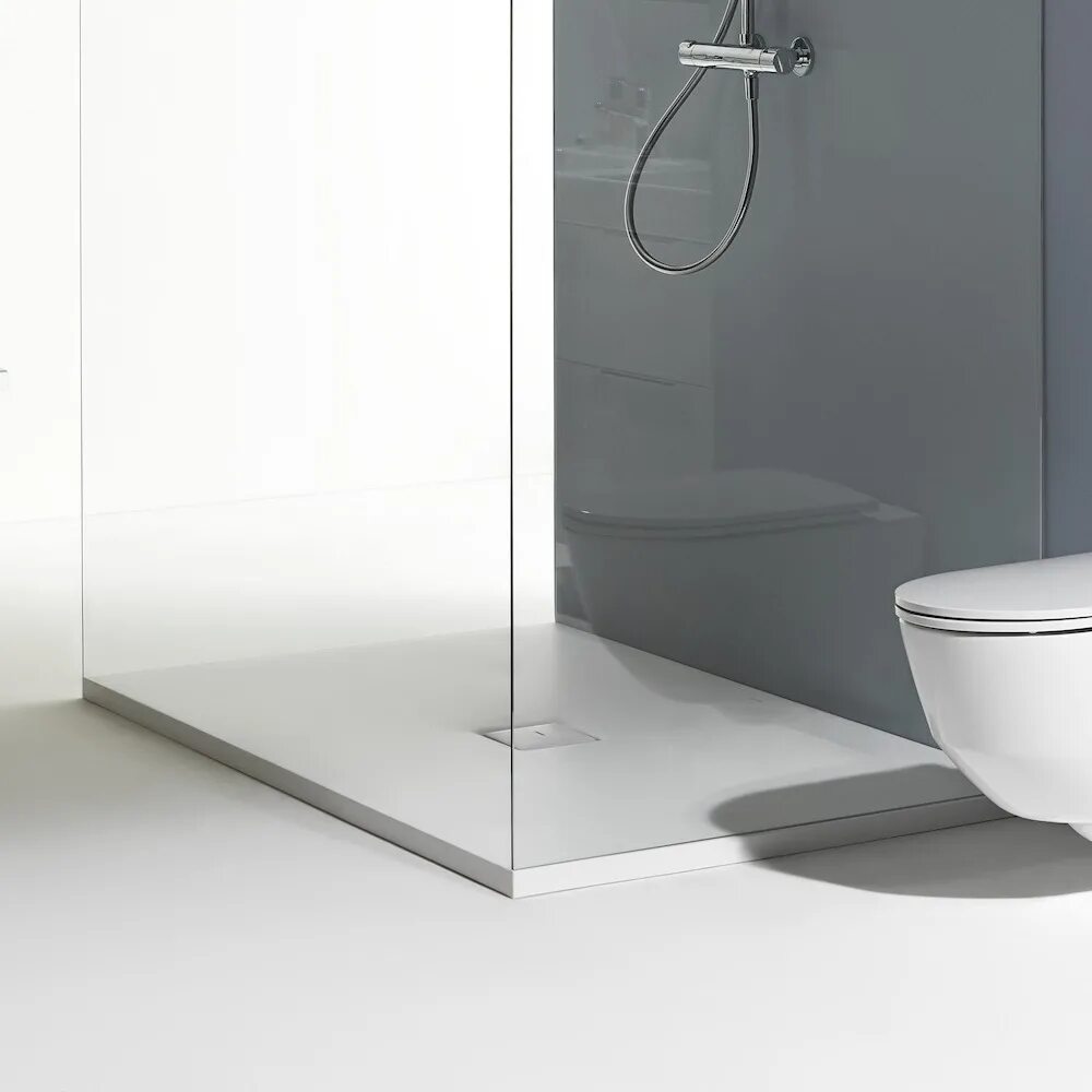 Laufen h8147060001351. Shower Tray Reimo installation. Shower solutions