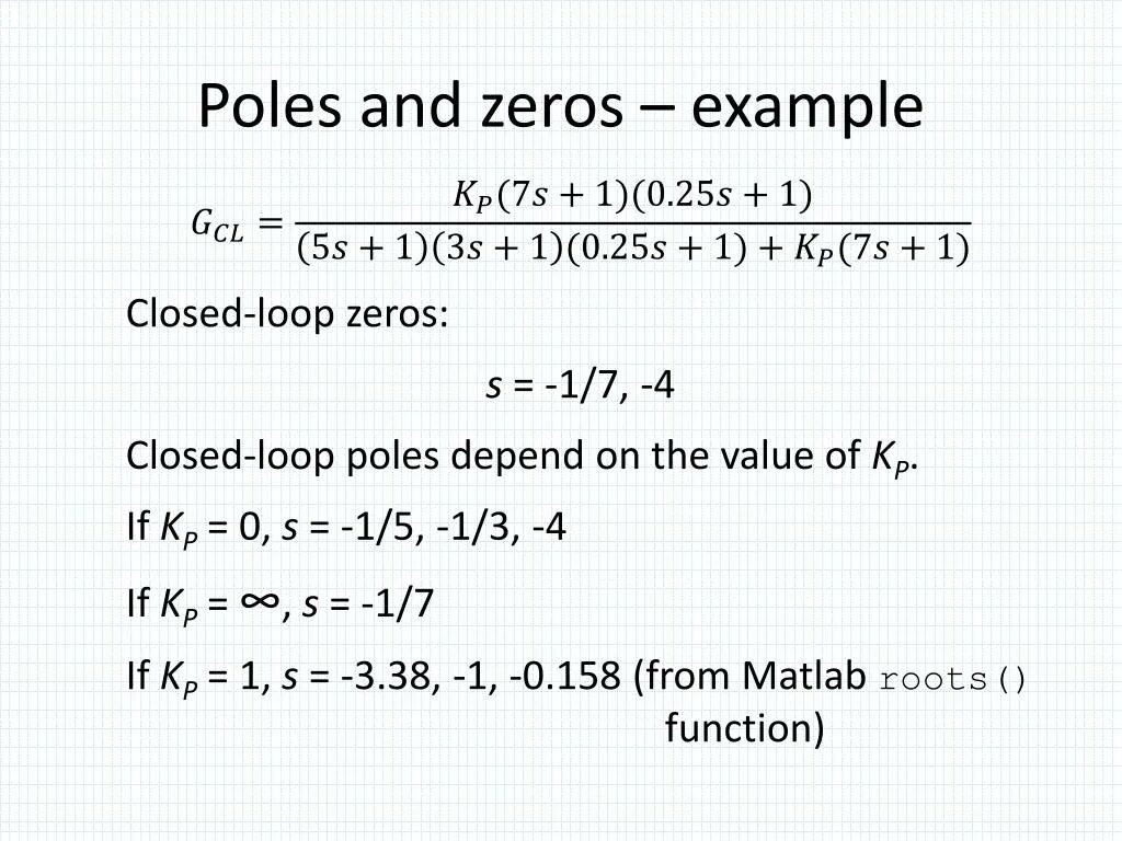 Example zero. Zero pole. poles of transfer function matlab. &quot;effective poles and zeros&quot;. null пример майескуел.