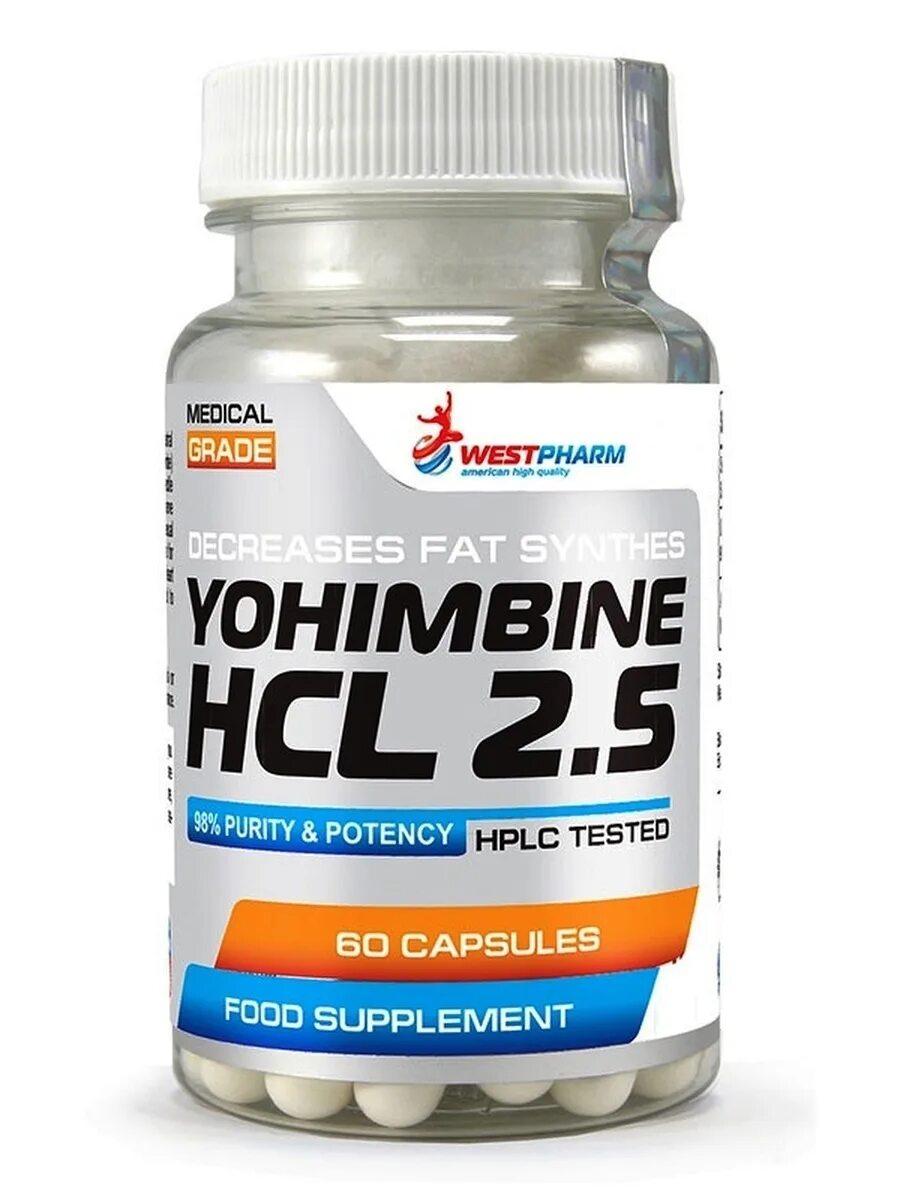 Йохимбин что это такое. Westpharm yohimbine hcl 2.5. tongkat ali (60 капс/100мг) (westpharm). naturalsupp yohimbine 50 60 капс. йохимбин для женщин.