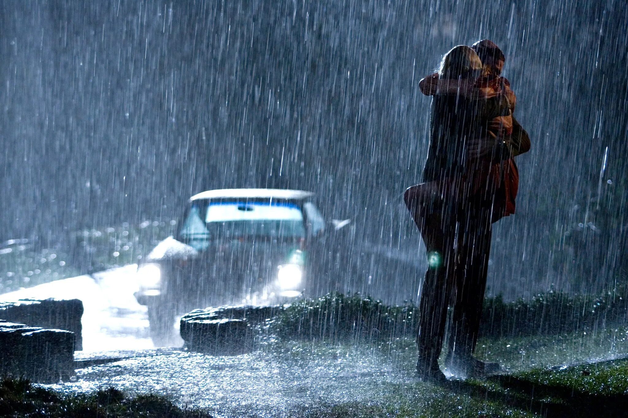 Crashing rain