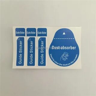 Guide sticker