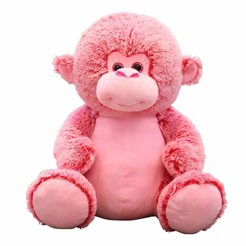 Розовая обезьяна. Розовые игрушки. Плюшевая обезьяна. Розовая плюшевая обезьянка. Обезьяна мягкая игрушка.