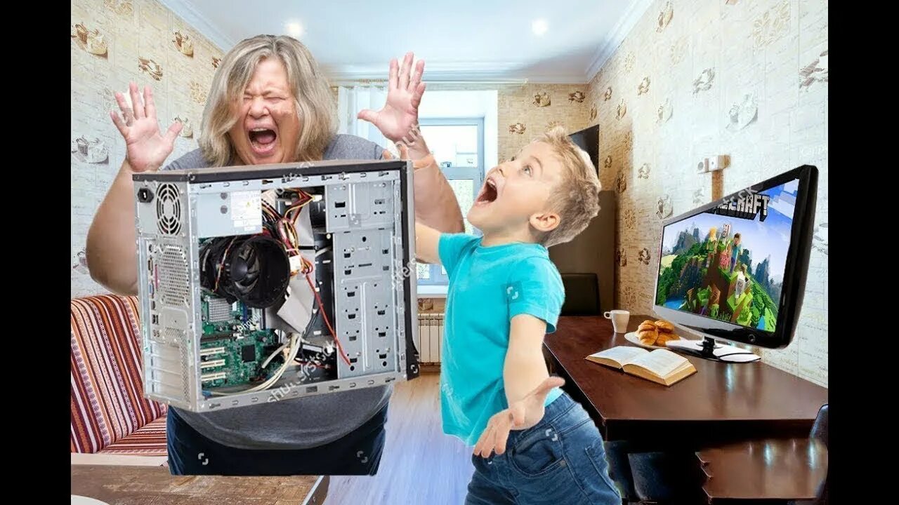 Мама разбила компьютер. ГРИФЕР разбил компьютер. Мама разбила компьютер ГРИФЕР. Папа сломал компьютер.