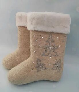 Коньки снегурки на валенках