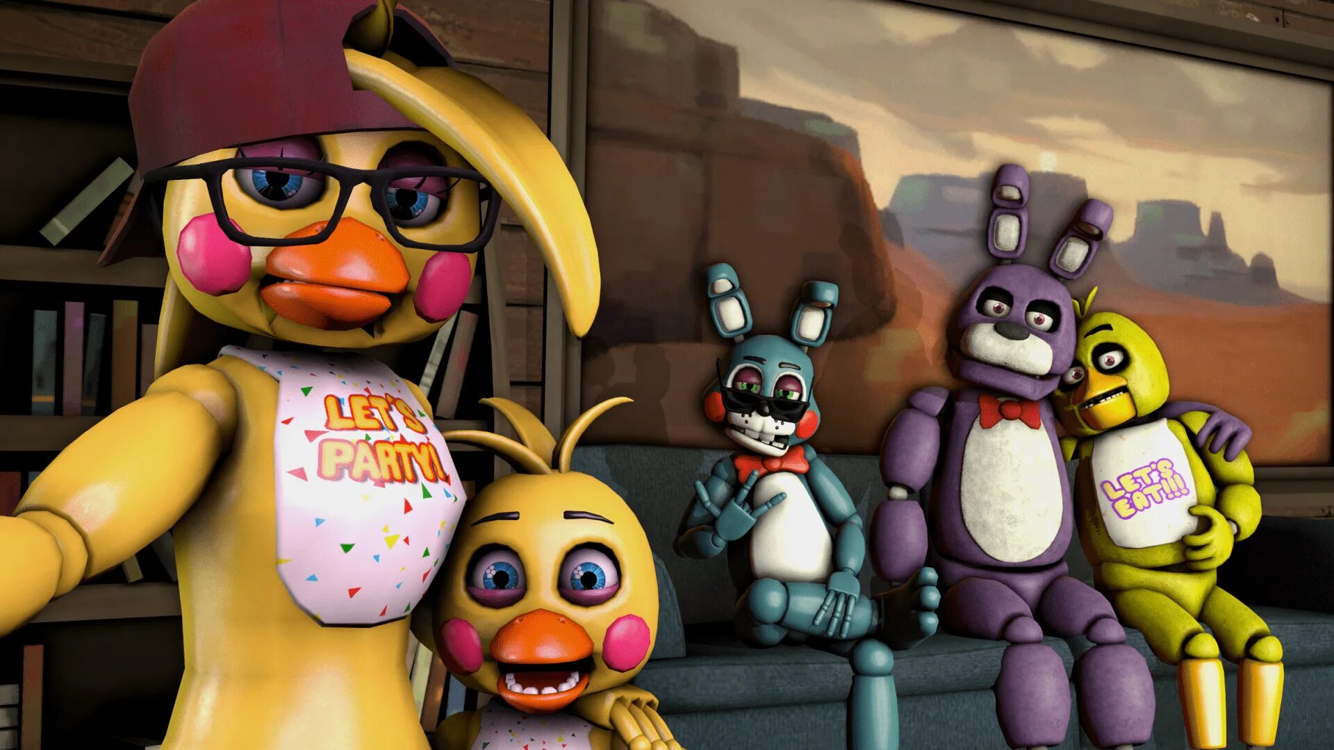 Five nights at freddy chica. Five nights at freddy&#039;s бонни. five nights at freddy&#039;s чика. фнаф 2 той фредди чика бонни. фнаф sfm бонни и фредди.