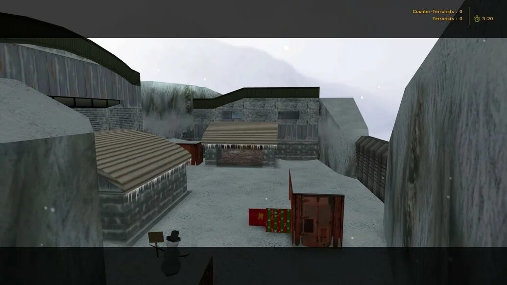 Snow cs2. Карта nuke 1.6. cs 1.6 de nuke winter. nuke 2 1.6. de_snow карта кс.