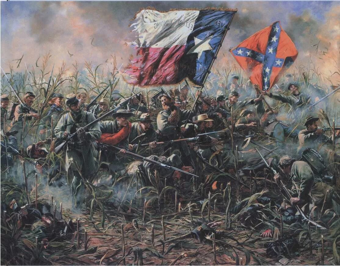 Сша начинают новую войну. Гражданская война в сша 1861-1865. художник дон трояни. дон трояни картины гражданской войны. гражданская война 1861 война в сша.