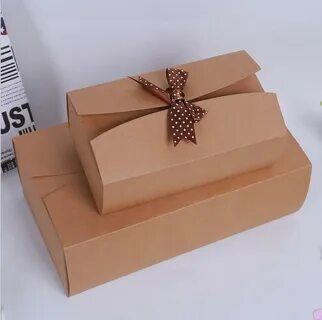 Большие картонные коробки для подарков