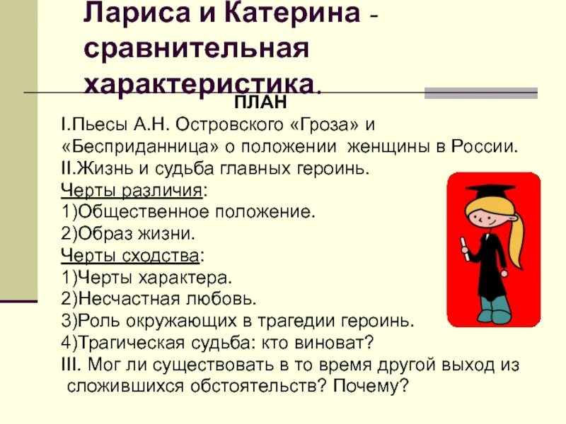 Кого из героев произведения характеризует. Характеристика Катерины. Катерина гроза характеристика. Образ Катерины в пьесе Островского гроза. Катерина в грозе Островского характеристика.