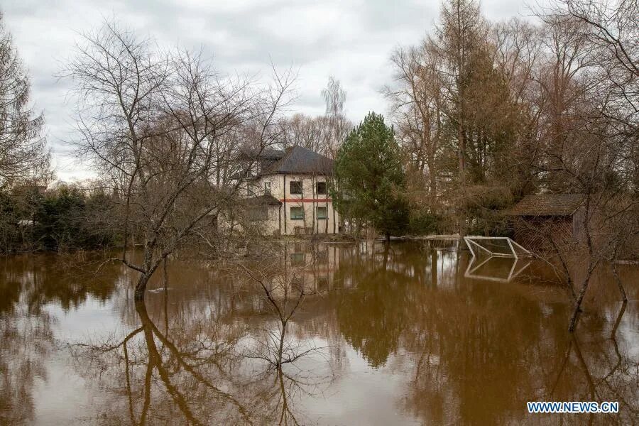 Flooded area