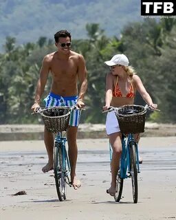 Holly Kingston Enjoys a Romantic Bike Ride with Jimmy Nicholson (29 Photos)...