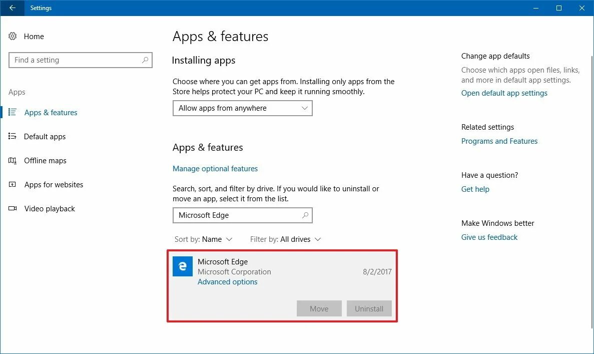 Windows install apps. Settings apps Windows 10. Apps & features. Windows settings apps Advanced options. Windows settings apps Advanced options reset.
