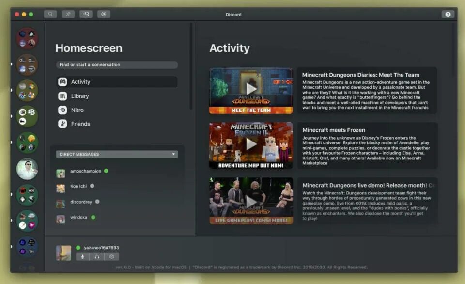 Discord os