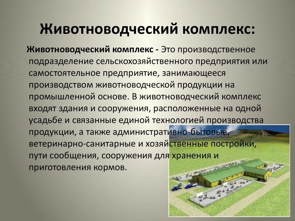 Технология сельскохозяйственного предприятия