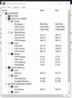 Как узнать температуру процессора в windows 10