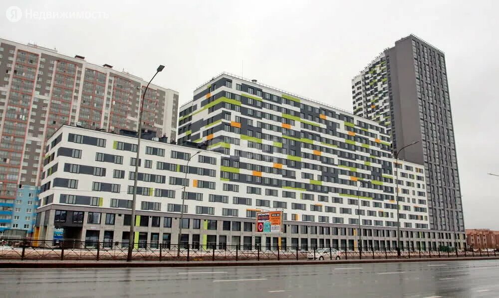 Купить апартаменты-студию, 22 м² по адресу Санкт-Петербург, Гагаринское, Витебск
