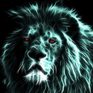 Светящийся лев