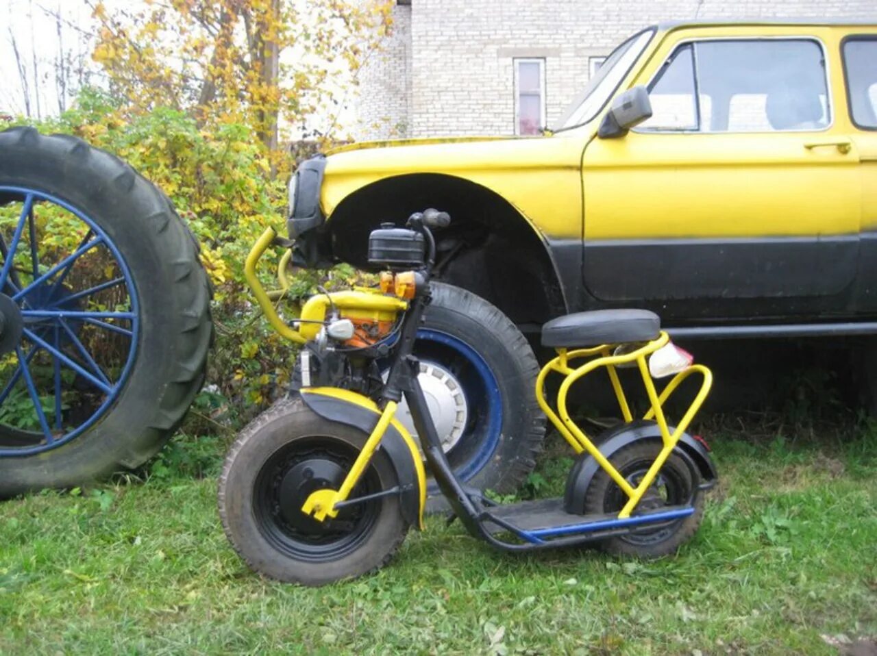 кулибинские самоделки. самоделки кулибиных для дачи. гаражные умельцы кулибины. самодельная техника. кулибины самоделкины для гаража.