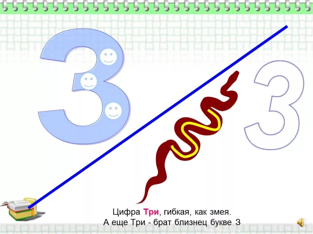 Сильнее цифра 3. Цифра 3 змея. На что похожа цифра 3. Буква з похожа на змею. Цифра 3 для презентации.