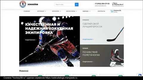 Мир хоккея интернет магазин