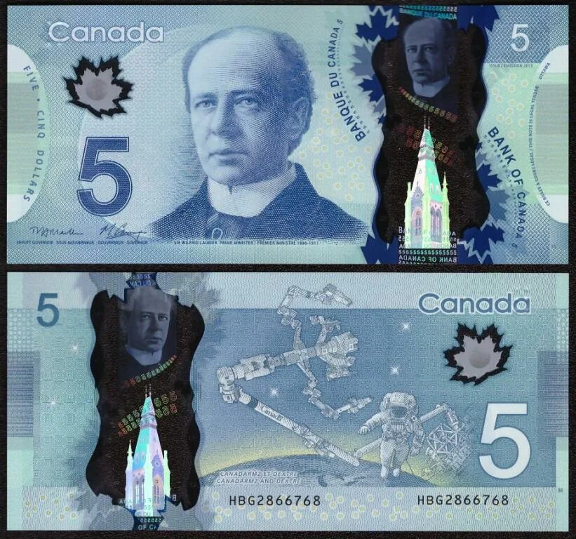 2013 долларов в рублях. Банкнота Канады 5 долларов 2013. Банкнота Канады 5 долларов 2013 год пластик UNC. 5 Канадских долларов. Канада 5 долларов 2013.