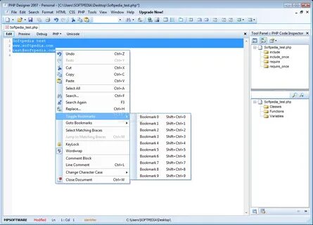 Php editor