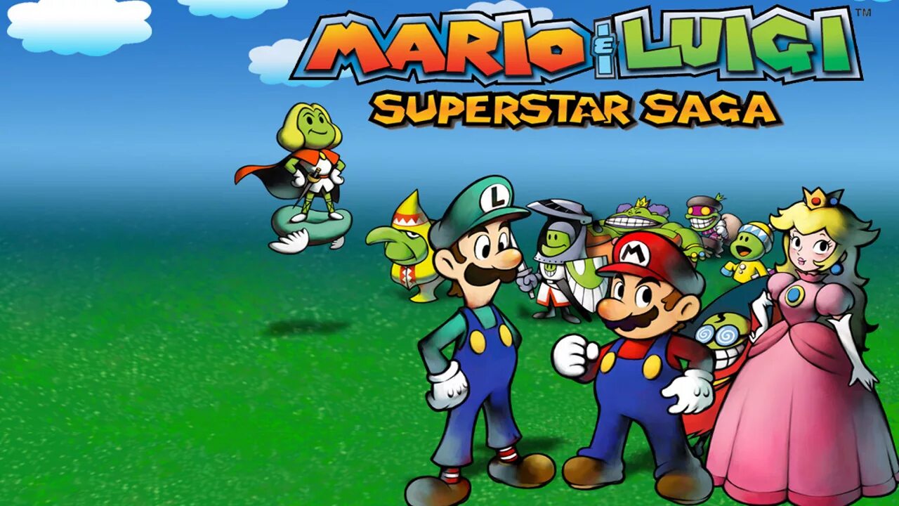Mario and luigi saga. Mario Luigi Superstar Saga GBA. Mario Luigi Superstar Saga игры. Марио и Луиджи суперстар сага. Обложка. Марио и Луиджи суперстар сага боссы.