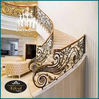 Кованые лестницы в частном доме