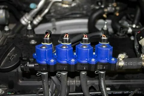Как установить газовые форсунки