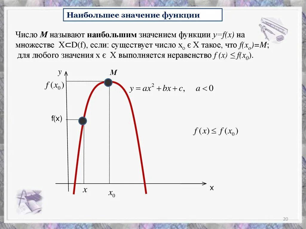 Найти наибольшее значение функции на множестве. Наибольшее значение. Значение функции. Наибольшие значения функции. Наибольшее значение этой функции.