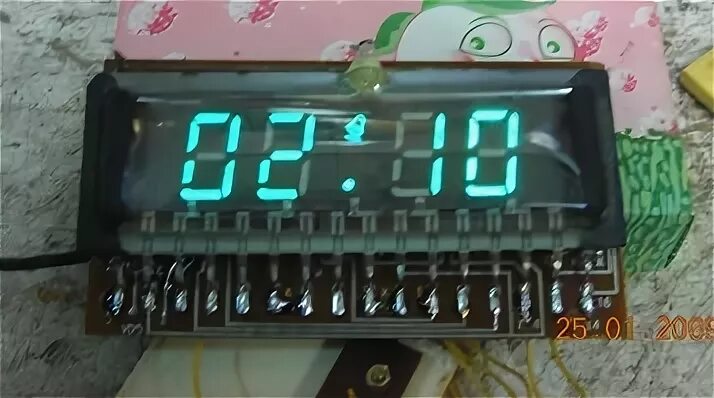 Ивл1 7 5. Часы на ивл2-75. индикатор илц4-5-7л (ивл1-7-5). радиолампа индикатор ивл2-75. часы на атмега8 и ивл2-75.